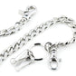 DK EMO Simple Strong Basic Biker Trucker Key Jean Wallet Chain (20" / 30") SLV/BLK CS108T