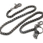 DK Basic Simple Strong Biker Trucker Key Jean Wallet Chain SLV,BLK,BRN CS39MLT