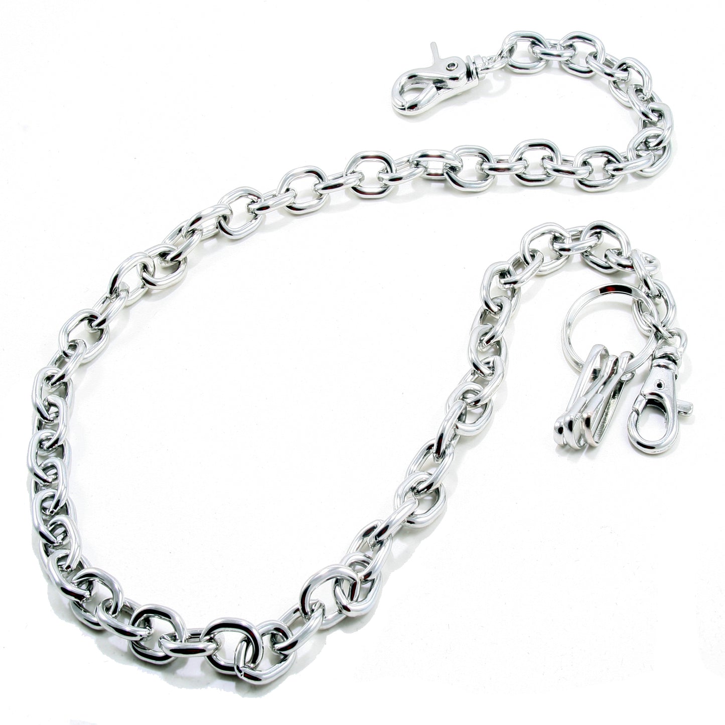DK Basic Simple Strong Biker Trucker Key Jean Wallet Chain (20"/29.5") CS15MLT