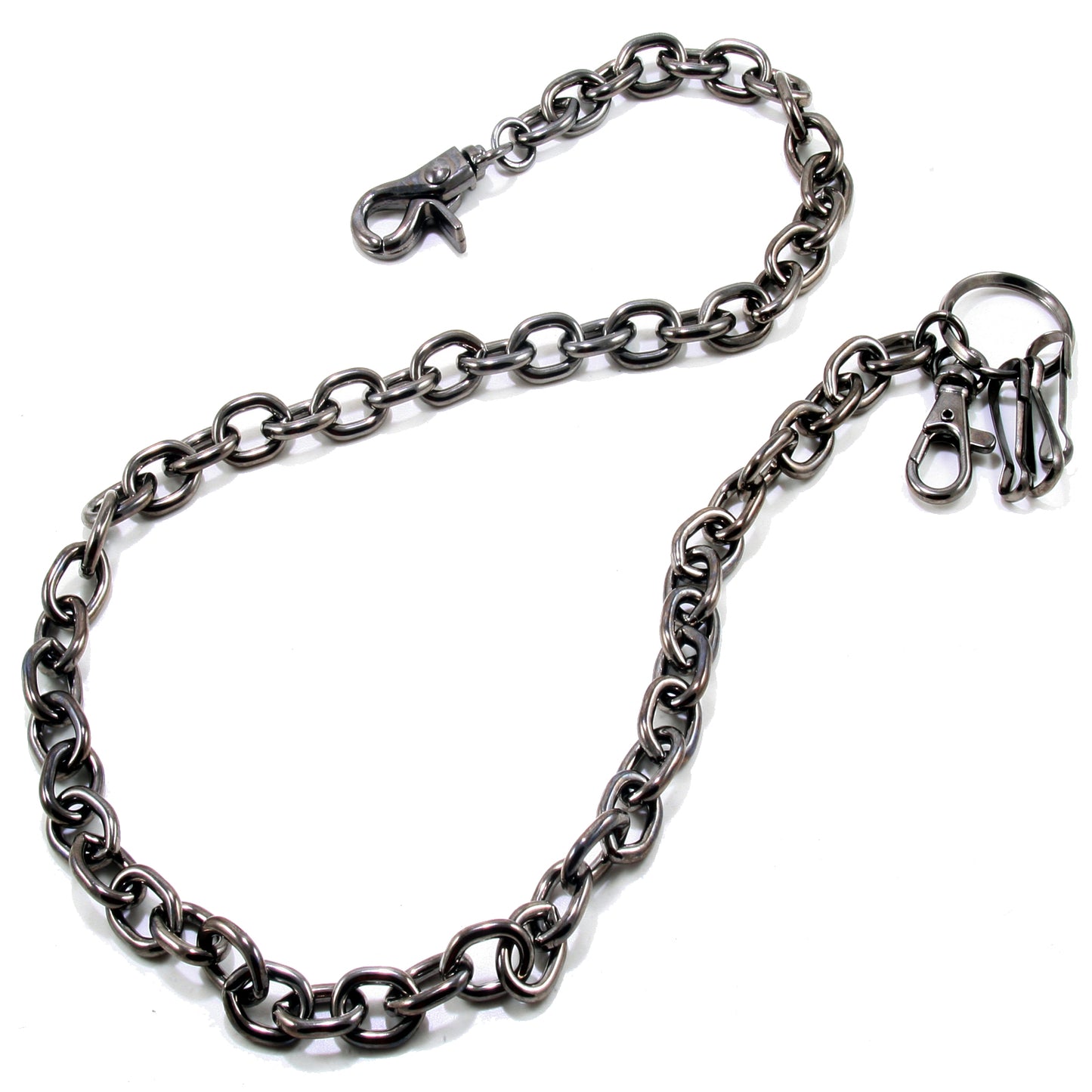 DK Basic Simple Strong Biker Trucker Key Jean Wallet Chain (20"/29.5") CS15MLT
