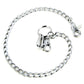 DK Marble Simple Strong Classic Biker Key Jean Wallet Chain (22"/30") SLV/BLK/BRN CS24MLT
