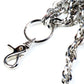 DK Basic 3 Line Connect EMO Biker Trucker Key Jean Wallet Chain (21") Silver CS73